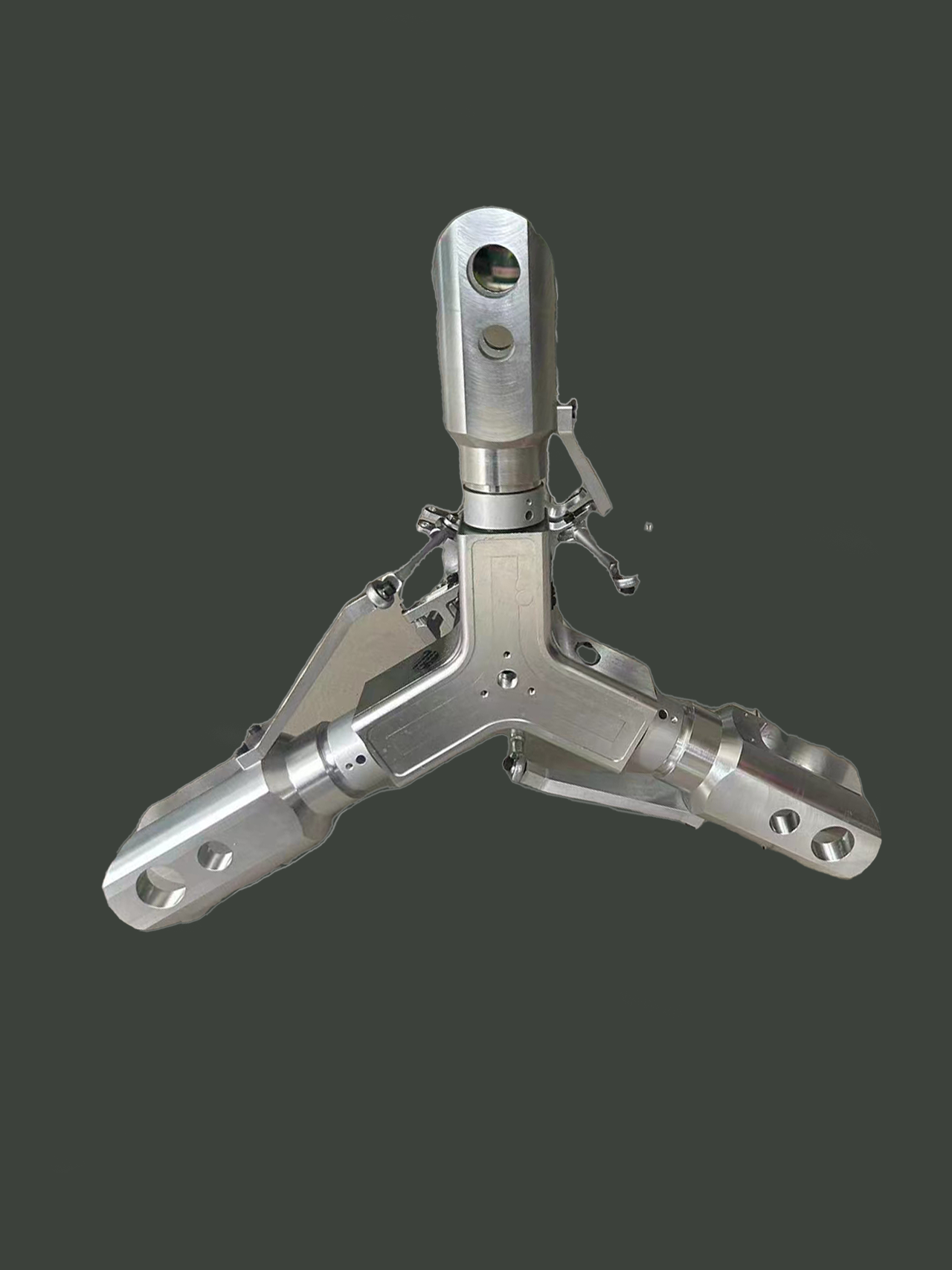 rotor head with swashplate and main shaft